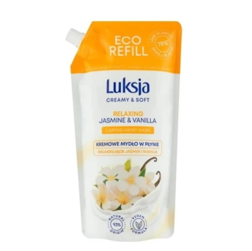 Mydło w płynie Creamy & Soft Jaśmin i Wanilia 900ml Luksja_76087