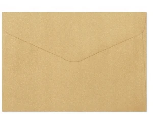 Ozdobna koperta Pearl Złoto C6 10 szt. Galeria Papieru