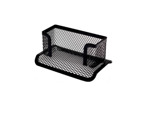 Wizytownik prostokątny czarny Tres_76200