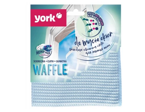 Ścierka mikrofibra niebieska 1szt 35x35cm York _76203