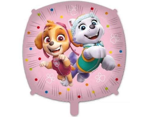 Balon foliowy Psi Patrol "Skye i Everest"  45cm Procos_76217