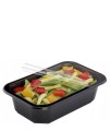 Pojemnik obiadowy do zgrzewu, czarny 500ml 80 szt. MAP/178/113/40DC Maptipack_76262