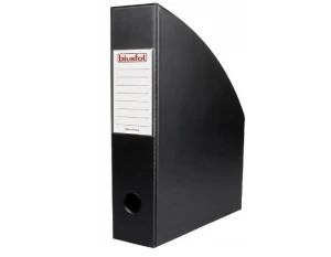 Pojemnik na dokumenty składany czarny 7cm Biurfol