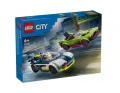 Klocki konstrukcyjne Lego City Pościg Radiowozu za Muscle Carem 6+ 60415_76445