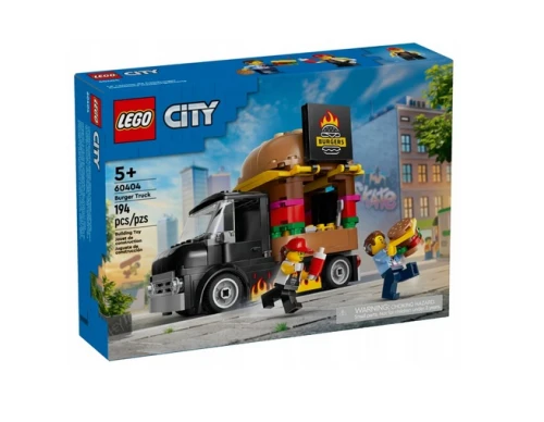Klocki konstrukcyjne Lego City Ciężarówka z burgerami 5+ 60404_76448