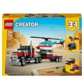 Klocki Lego Creator 3w1 7+ Ciężarówka z platformą i helikopterem 31146 _76500