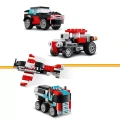 Klocki Lego Creator 3w1 7+ Ciężarówka z platformą i helikopterem 31146 _76504