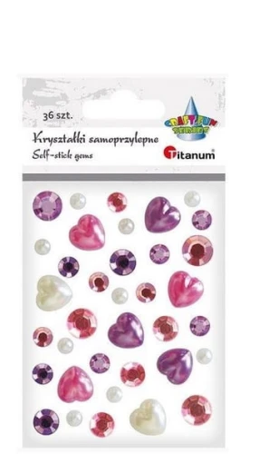Kryształki samoprzylepne 36szt  506540 Titanum_76683