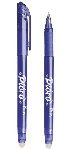 Pióro kulkowe wymazywalne niebieskie 0.5mm Tetis_76817