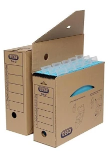 Pudło do archiwizacji Tric 2 A4/110mm brązowy Elba