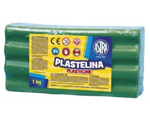 Plastelina 1kg Zielona Astra
