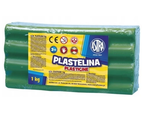 Plastelina 1kg Zielona Astra_32405
