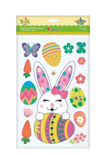 Dekoracje elektrostatyczne Wielkanoc 15szt 491335 Titanum_76950