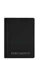 Okładka na dokumenty magnet mini premium czarna OD-03-01 Biurfol_76992