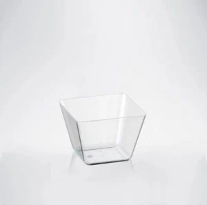 Pojemnik wielorazowy na przekąski kwadrat 90ml Fingerfood