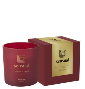 Świeca zapachowa w matowym szkle 40H valpe sensual SN100M-036-390 Bispol
