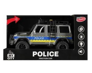 Auto Policja terenowe 30x17x14 3+ 522118 Mega Creative