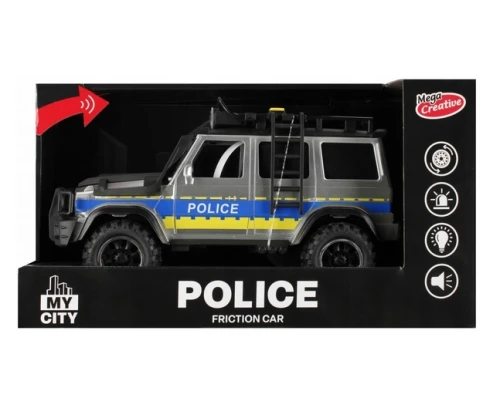 Auto Policja terenowe 30x17x14 3+ 522118 Mega Creative_77633