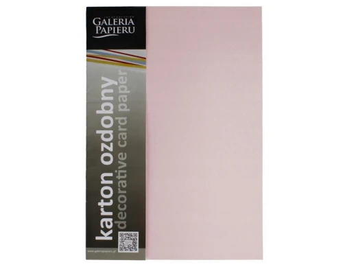 Karton Wizytówkowy A4 250g 20ark Millenium Pudrowy Róż Galeria Papieru_78326