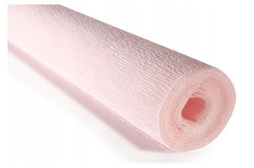 Bibuła Marszczona Krepa 180g 50x250cm 569 Jasny Róż Cartotecnica Rossi_78183