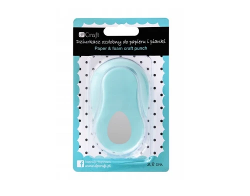 Dziurkacz dekoracyjny 3,8cm Jajko DP Craft_78233