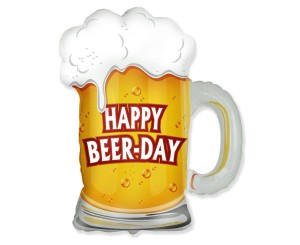 Balon foliowy Happy Beer-Day 24" Flexmetal