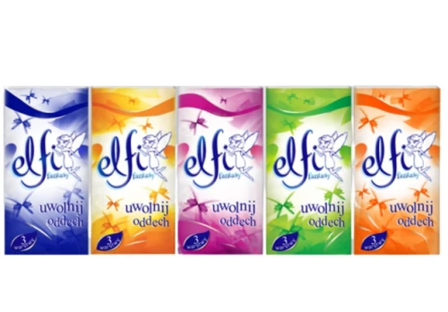 Chusteczki higieniczne 3warst. 10x10szt. Elfi Fantasy_78673