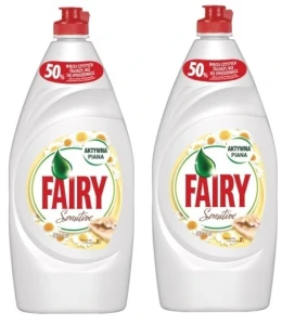 Płyn do naczyń 2x900ml rumianek z witamina E Fairy