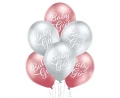 Balony Baby Girl 6szt 30cm 12" Belbal_78802