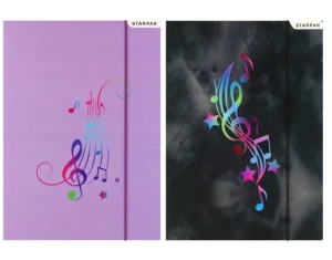 Teczka z gumką A4 Music Starpak