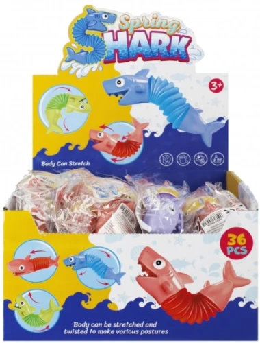 Rurka sensoryczna rekin mix kol. Mega Creative_79286