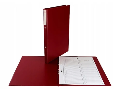 Teczka do akt osobowych 3cm 2R bordowa TD-11-01 Biurfol_80146