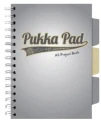 Kołozeszyt A5 200 stron w kratkę popielaty Navy Pukka Pad _80234