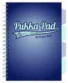 Kołozeszyt B5 200 stron w kratkę granatowy Navy Pukka Pad _80242