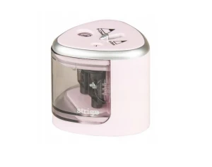 Temperówka elektryczna na dwie grubości różowa Strigo