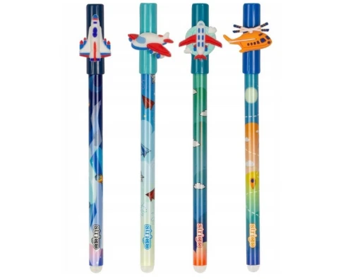 Długopis wymazywalny ze skuwką Aircraft Strigo_80683