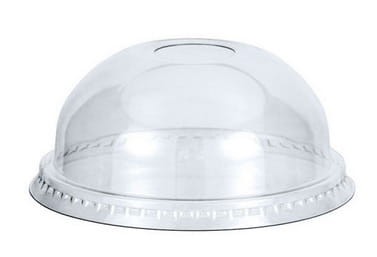 Dekiel do kubka PET 0,3, 0,4 i 0,5l śr. 95mm, wypukły z dziurą, op. 50 sztuk KGL_80976