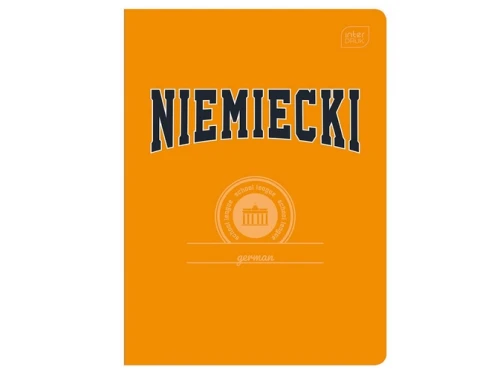 Zeszyt A5 60 kartek kratka j.niemiecki Interdruk_81002