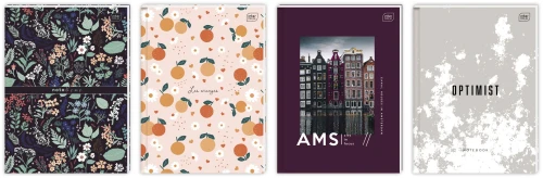 Brulion A4 96k gładki Zeszyt Twarda Oprawa Interdruk_81074