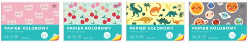 Papier Kolorowy A5 10 kartek Interdruk_81256