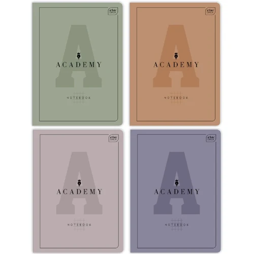 Zeszyt A5 60 kartek kratka Academy Interdruk _81302
