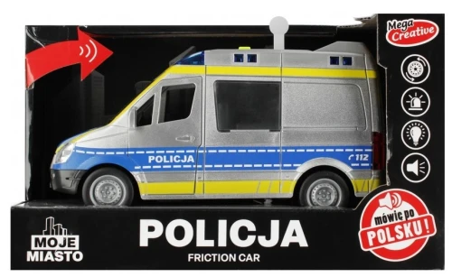 Radiowóz Policja samochód mówi po polsku  Moje miasto Mega Creative
_81639