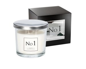 Świeca zapachowa w szkle No1 Drzewo Agarowe 40h Bispol