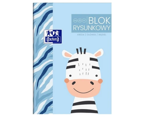Blok rysunkowy A2 20 Kartek 120g/m2 Oxford Kids_81950