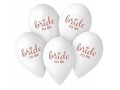 Balony 5szt "Bride to be" biały  13" Godan_82093