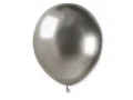 Balony 26cm 100szt Srebrne Gemar_82143