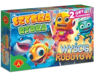 Gra edukacyjna szybka rybka, wyścig robotów Alexander