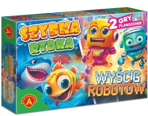 Gra edukacyjna szybka rybka, wyścig robotów Alexander_82233