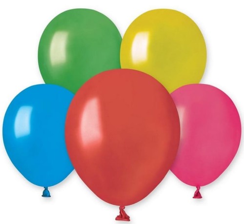 Godan balony metaliczne 13 cm 100 szt. Gemar_82302