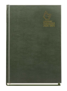 Terminarz Pedagoga A5 2024/2025 T-150V-Z Zielony